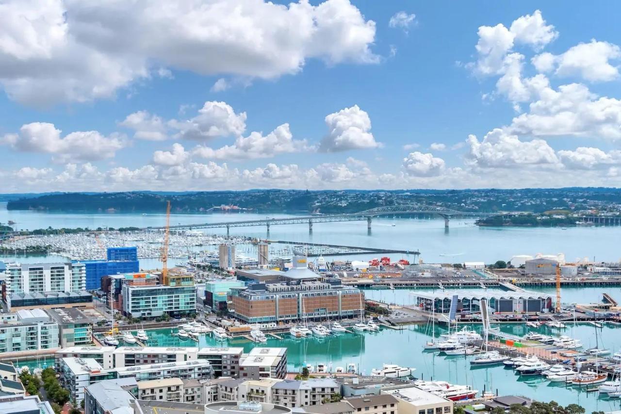 Amazing Harbour, Skytower And Rangitoto Views Apartamento Auckland Exterior foto